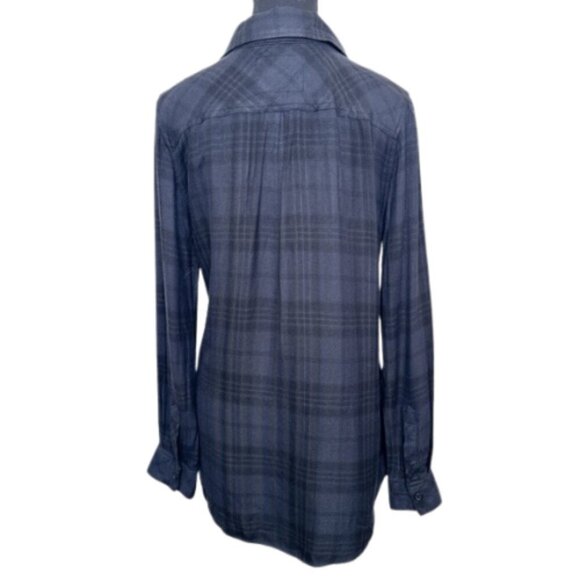 Rails Womens Small Plaid Long Sleeve Button Shirt - Picture 3 of 16